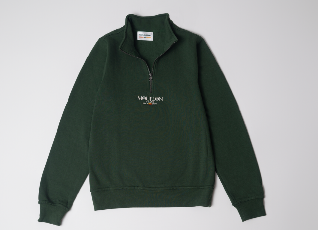 SUDADERA VERDE SINCE